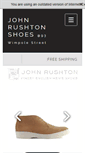 Mobile Screenshot of johnrushtonshoes.com